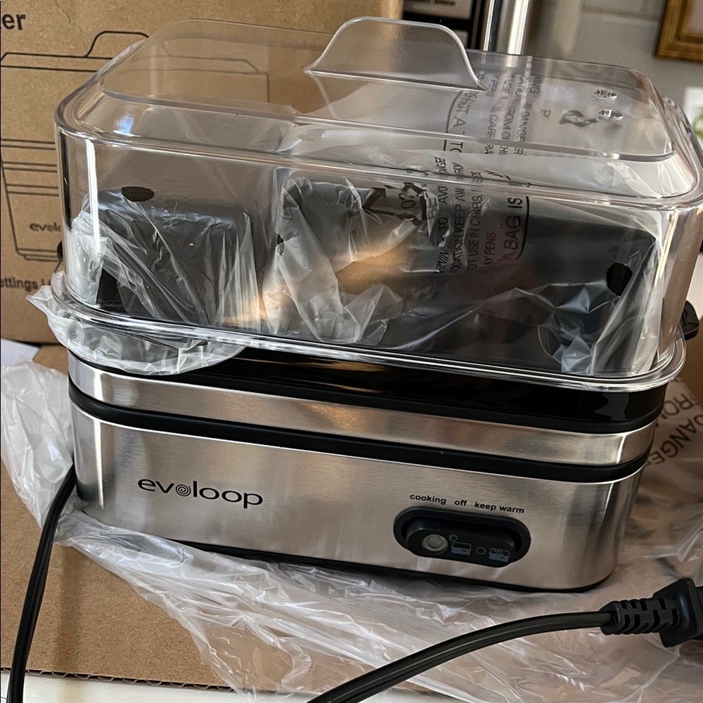 Evoloop Stainless Steel egg Steamer